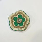4 Pcs Hijab Pins flower shaped Buttons, Strong Hijab Pins for Women Brooches