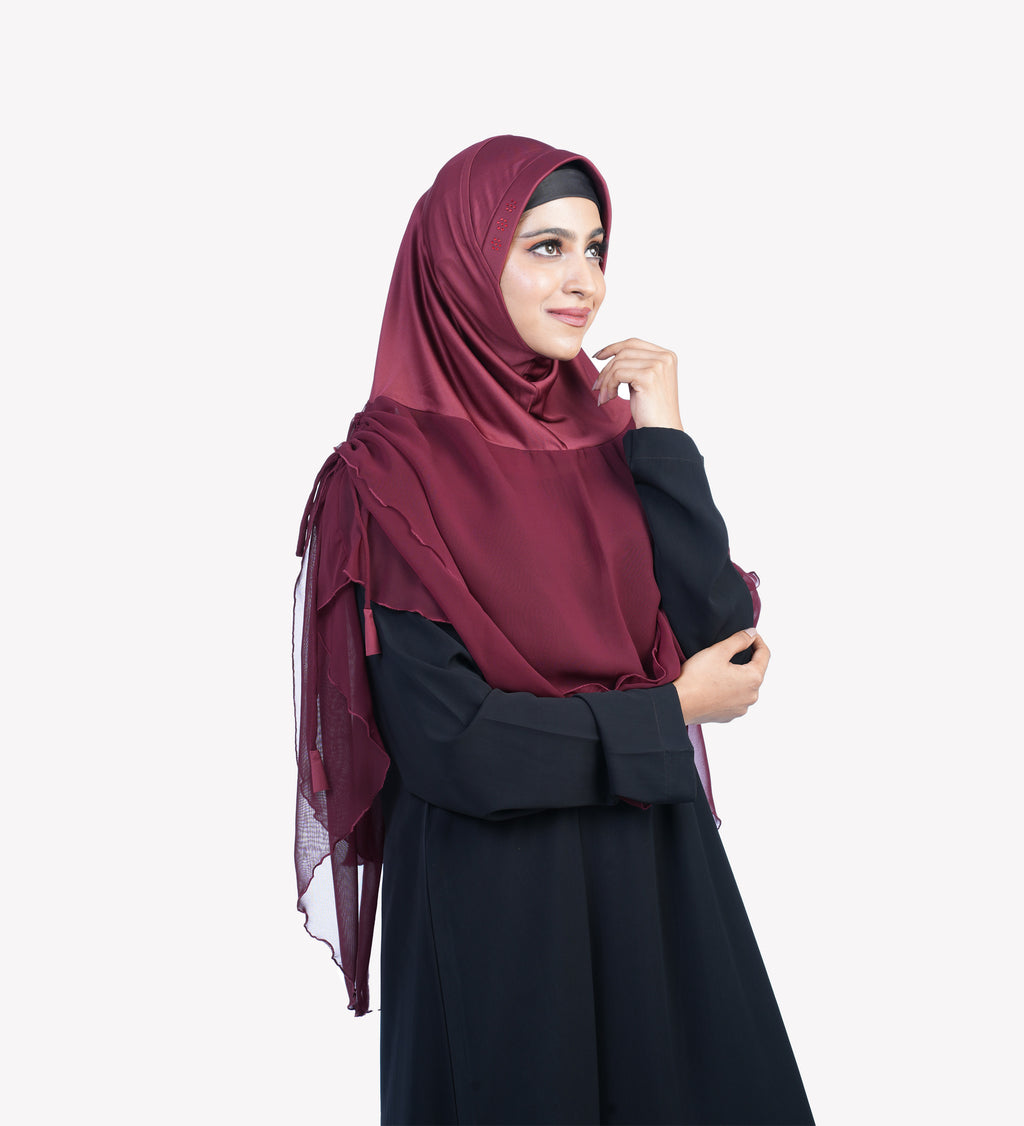 Modest Annan Double Layer Hijab
