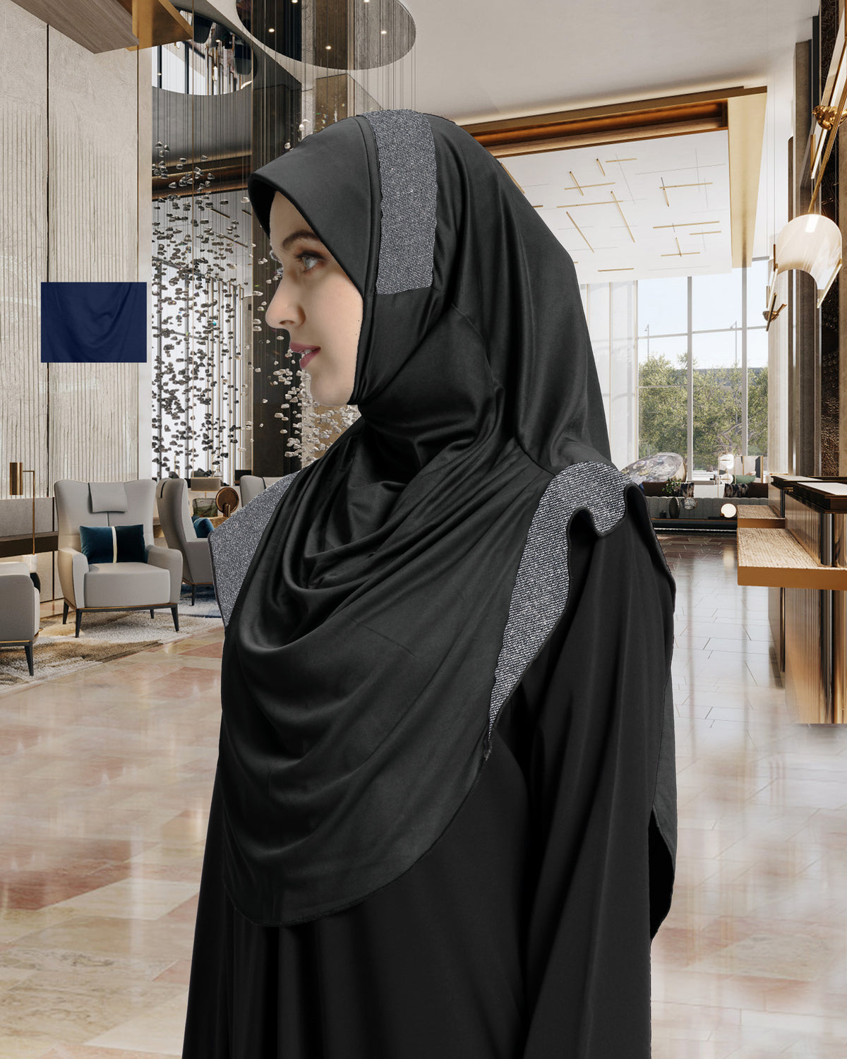 Modest Fashion Women's Soft feel good Fabric Naaz Hijab