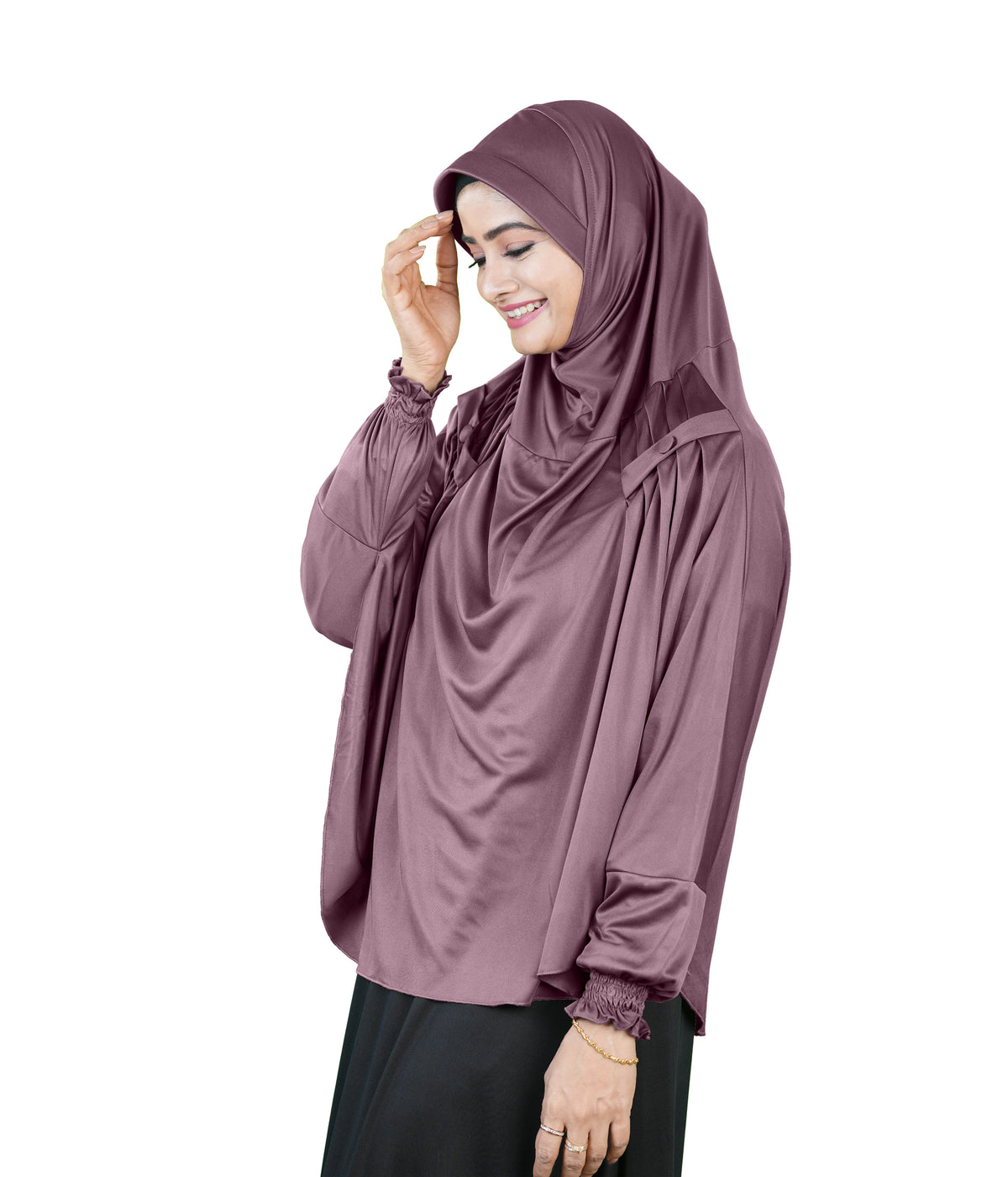 Mehar Hijabs Modest Elegant Saima Farasha type Hijab – One-Piece