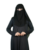Mehar Fatima Dual Layer Niqab – Full Coverage Islamic Niqab for Women |