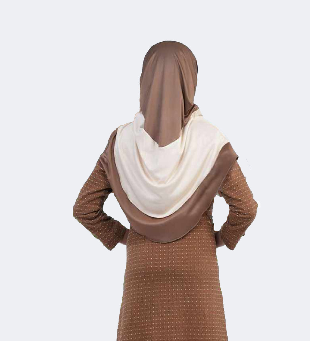 Stylish Little Razia Hijab stylish dual color combinations