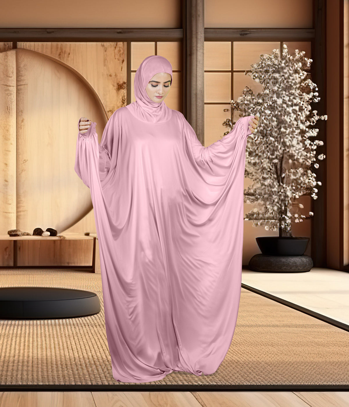 Mehar Zunaira Namaz Prayer Dress for Women | Full Coverage Islamic Jilba