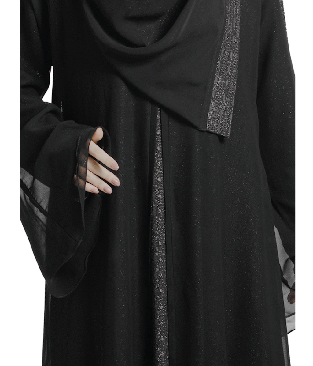 Women's Modestly Stylish Look Classy and elegant Aaila Overcoat Abaya
