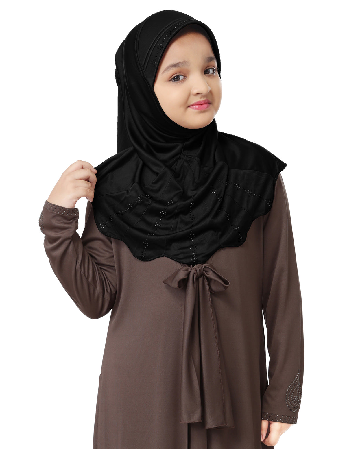 MEHAR HIJAB'S Kids Embellished Girl's Scarf Little Meharin Hijab