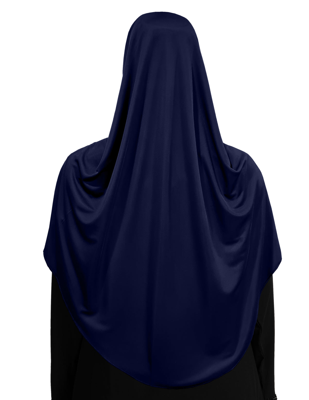 Modest Women's Fleeted Stylish Feel Good Fabric FAEEZAH Hijab Navy