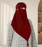 Muslim Modest Women's Sana Single Layer Niqab-Face Veil/Nosepiece