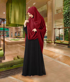 Modest Women's Stylish Rich Premium Texture fabric Crepe Long Hijab HEERA HAMDA
