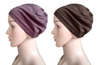 Mehar Hijab Women's Hair Bonnet SD Cap (set of 2)