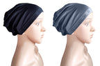 Mehar Hijab Women's Hair Bonnet SD Cap (set of 2)