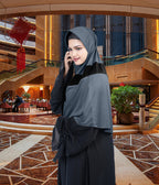 Mehar Shakira Elegant Dual-Tone Knot Hijab