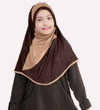 Stylish Little Ruksan Hijab stylish dual color combinations