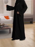 Mehar Women's Stylish Designer Aain Abaya