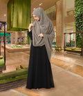 Modest Women's Stylish Rich Premium Texture fabric Crepe Long Hijab HEERA HAMDA