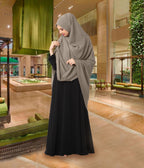 Modest Women's Stylish Rich Premium Texture fabric Crepe Long Hijab HEERA HAMDA