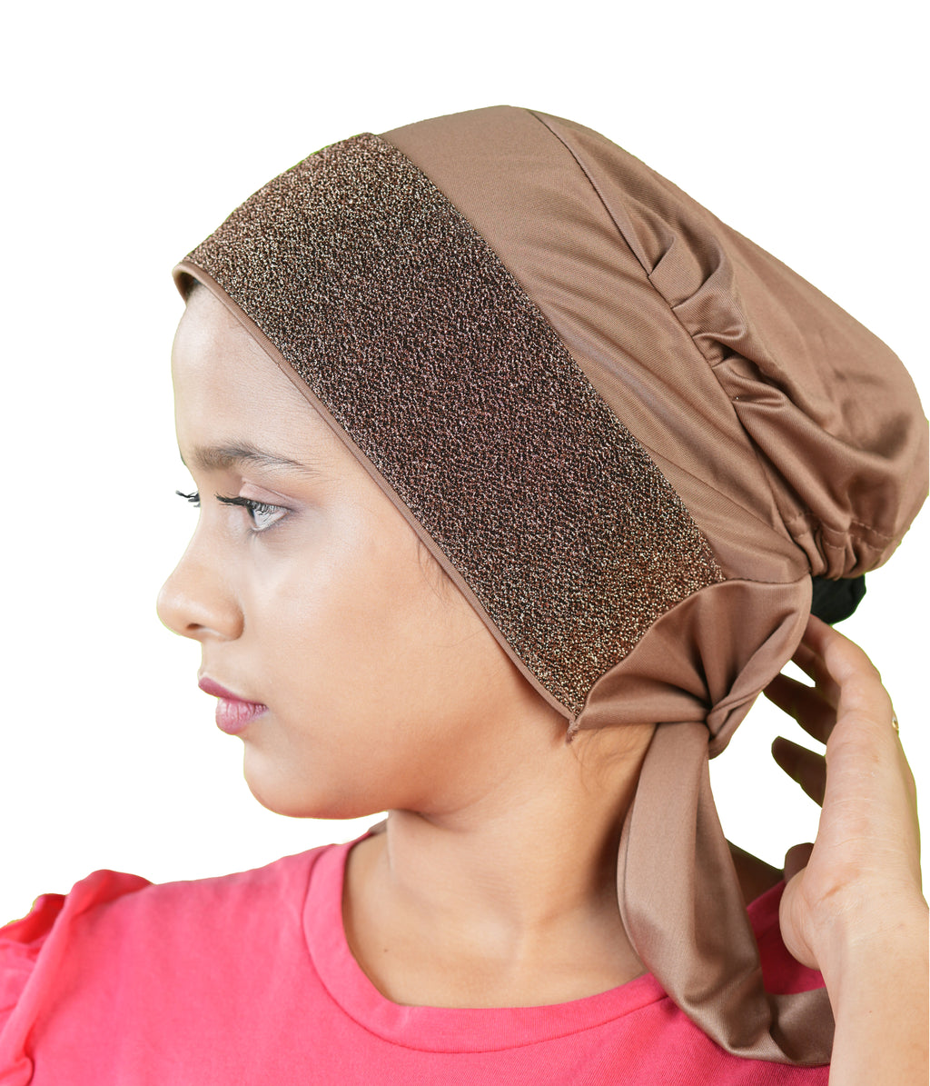 Women's Twinkle Tea caps a glittering pattern