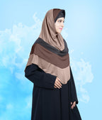 Mehar Hijab's Modest Women's Stylish Designs Layered Elegance Mehar Hijab' Hijab