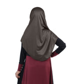 Mehar Diya Hijab for Girls – Premium Black Ready-to-Wear Islamic Hijab |
