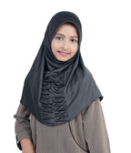 Mehar Nisa Hijab for Girls Hijabs Modest Wear with Front Pleated Detaili