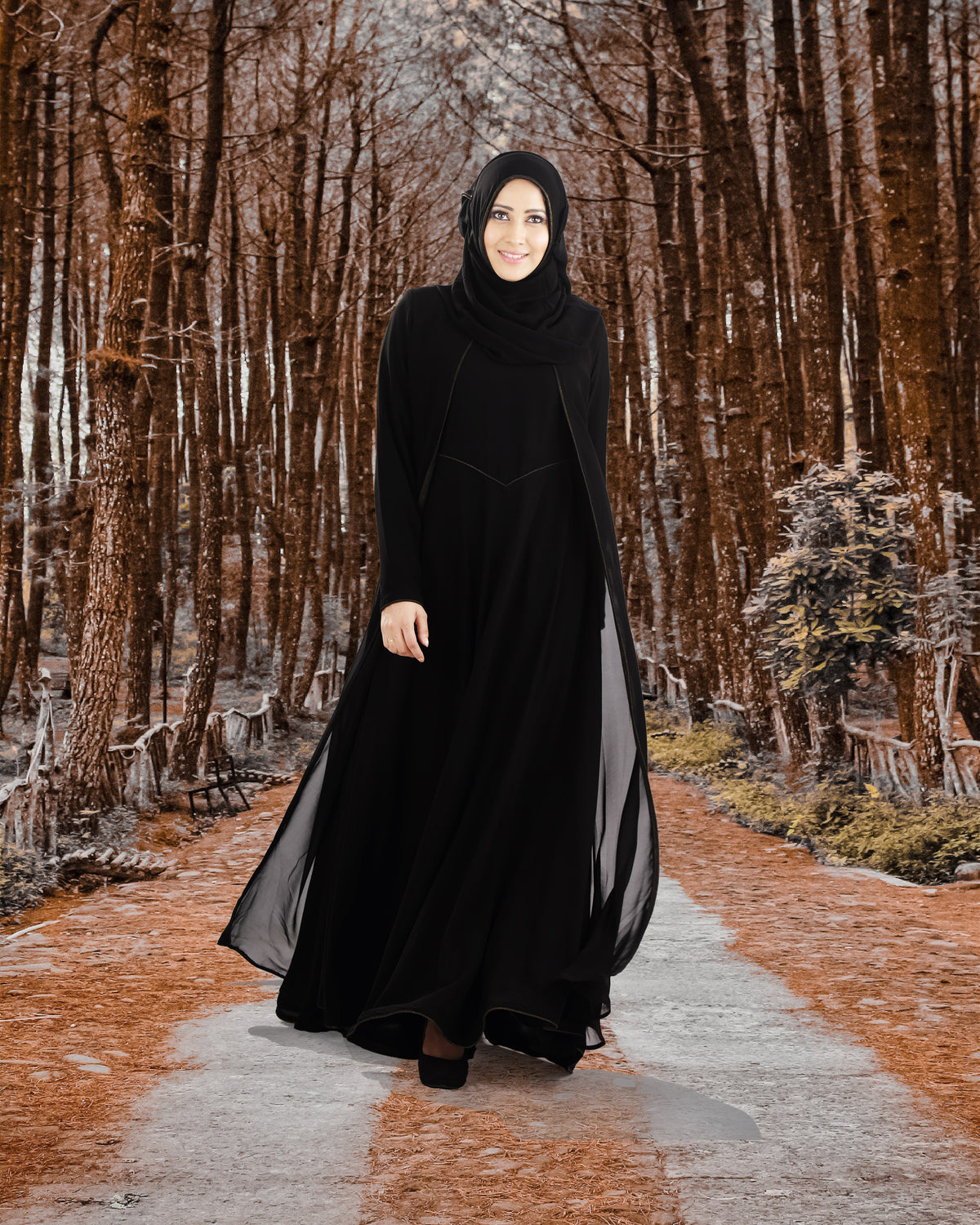 Mehar Hijab Modestly Stylish Look Classy and elegant Marium Premium Abaya