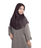 Mehar Nisa Hijab for Girls Hijabs Modest Wear with Front Pleated Detailing –