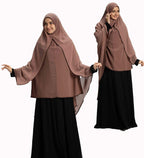 Modest Women's Stylish Soft Rich Two Layer Lafiza