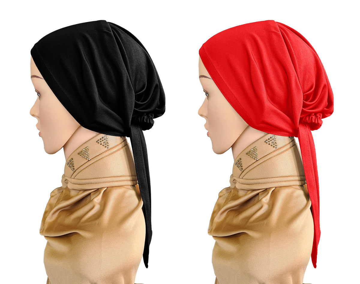 Women's Stylish Malka tale caps (set of 2)