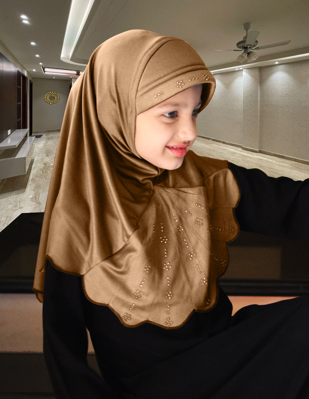MEHAR HIJAB'S Kids Scarf Little Meharin Girl's Hijab