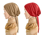 Women's Stylish Malka tale caps (set of 2)