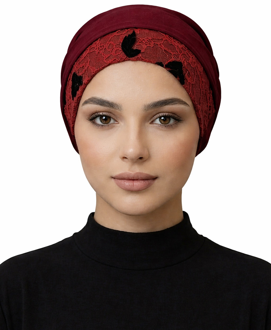 Jacquard Net Tail Cap
