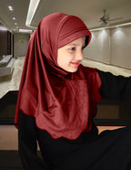 MEHAR HIJAB'S Kids Scarf Little Meharin Girl's Hijab