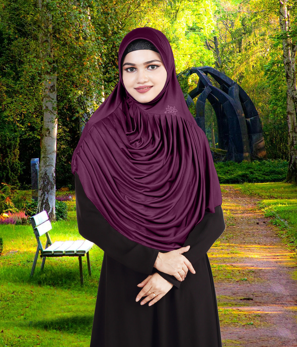 Modest Women's Elegance and Comfort Redefined Fareeza Hijab