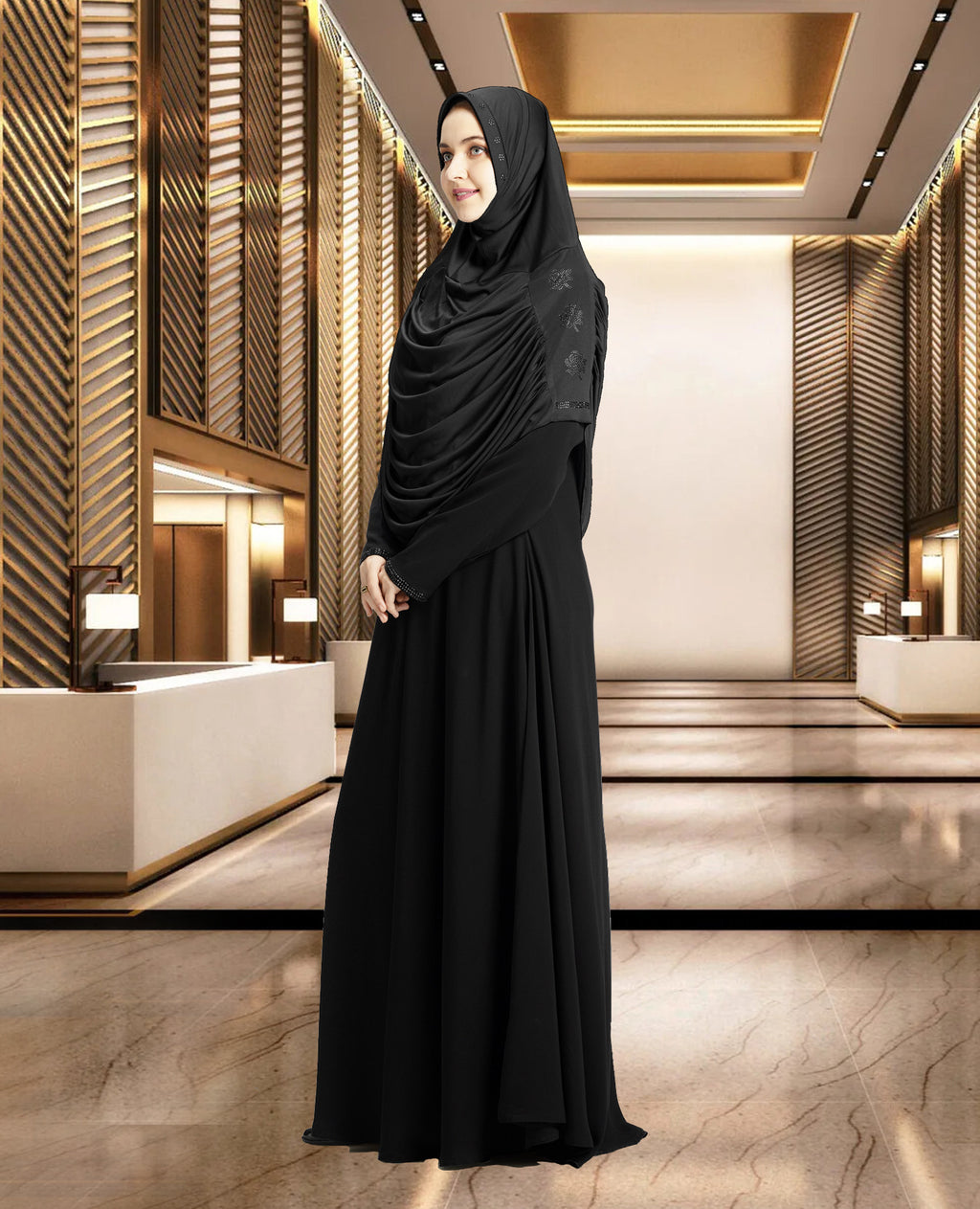 Modest Fashion Women's Soft feel good Fabric Aasimah Hijab