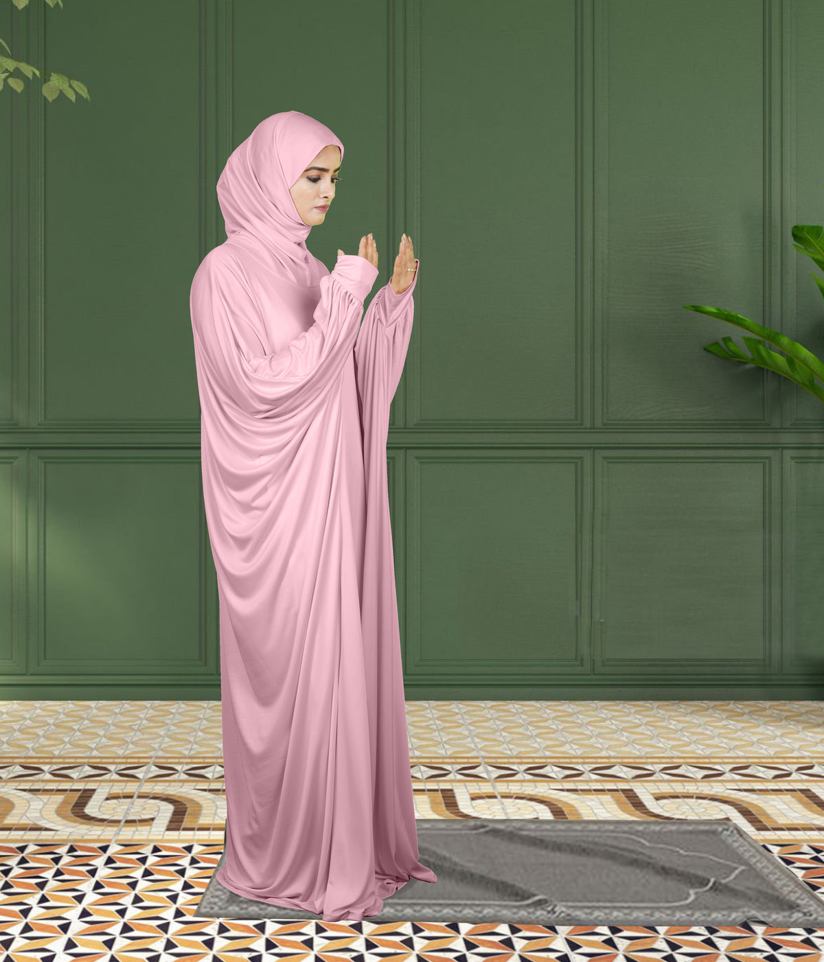 Mehar Zunaira Namaz Prayer Dress for Women | Full Coverage Islamic Jilba