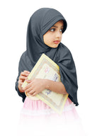 Mehar Hijab's Girl's Plain Long Hijab feel good Little Ma-ale Hijab