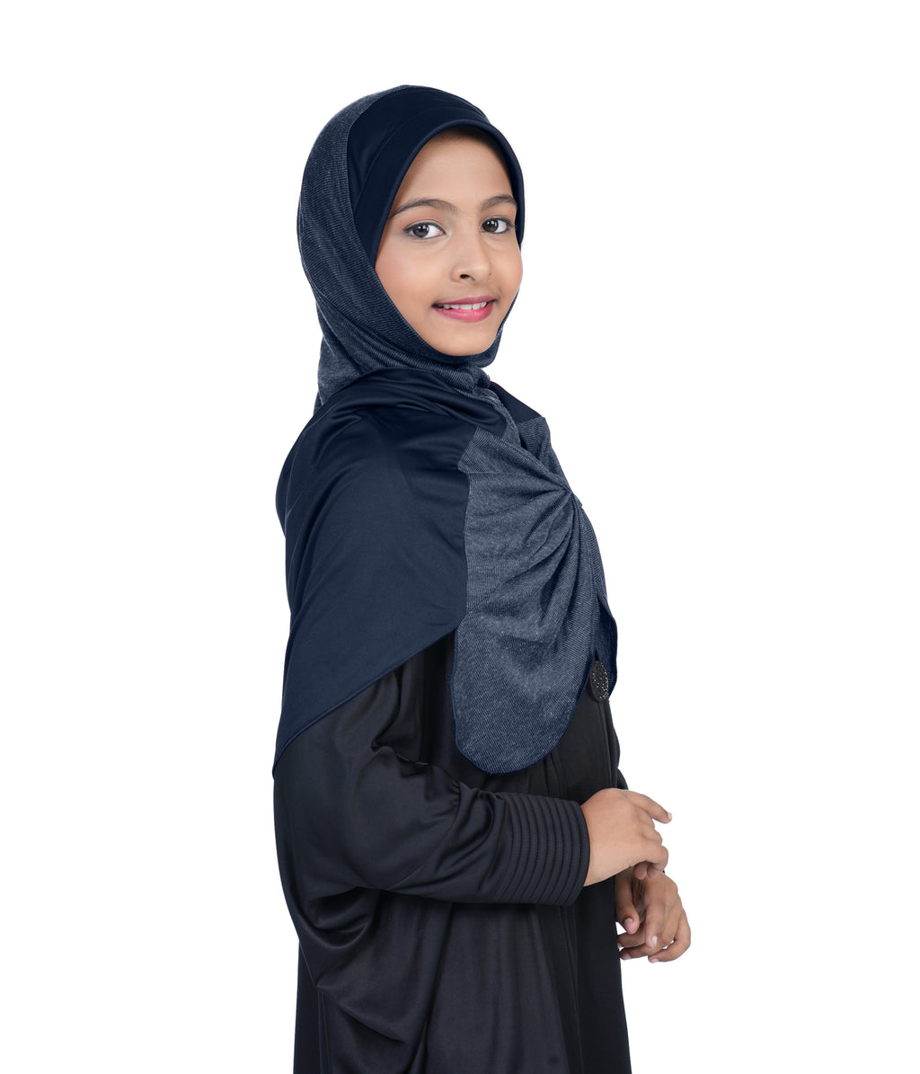 Mehar Hijabs Stylish Kids Butterfly DD Hijab