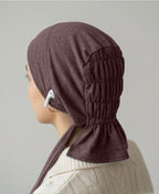 Dr. Ayesha Volume Tail Cap,Stretch Hijab with Stethoscope Ear Hole.Breathable