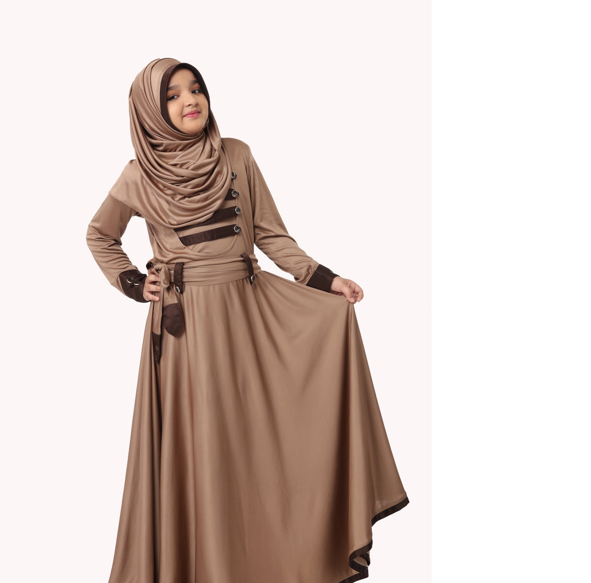 Mehar Little Girl's Tazim Coat