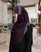Mehar Hijab's Modest Women's Designed Stylish Cut Naaz Hijab