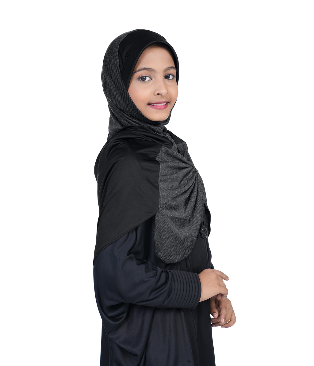 Mehar Hijabs Stylish Kids Butterfly DD Hijab