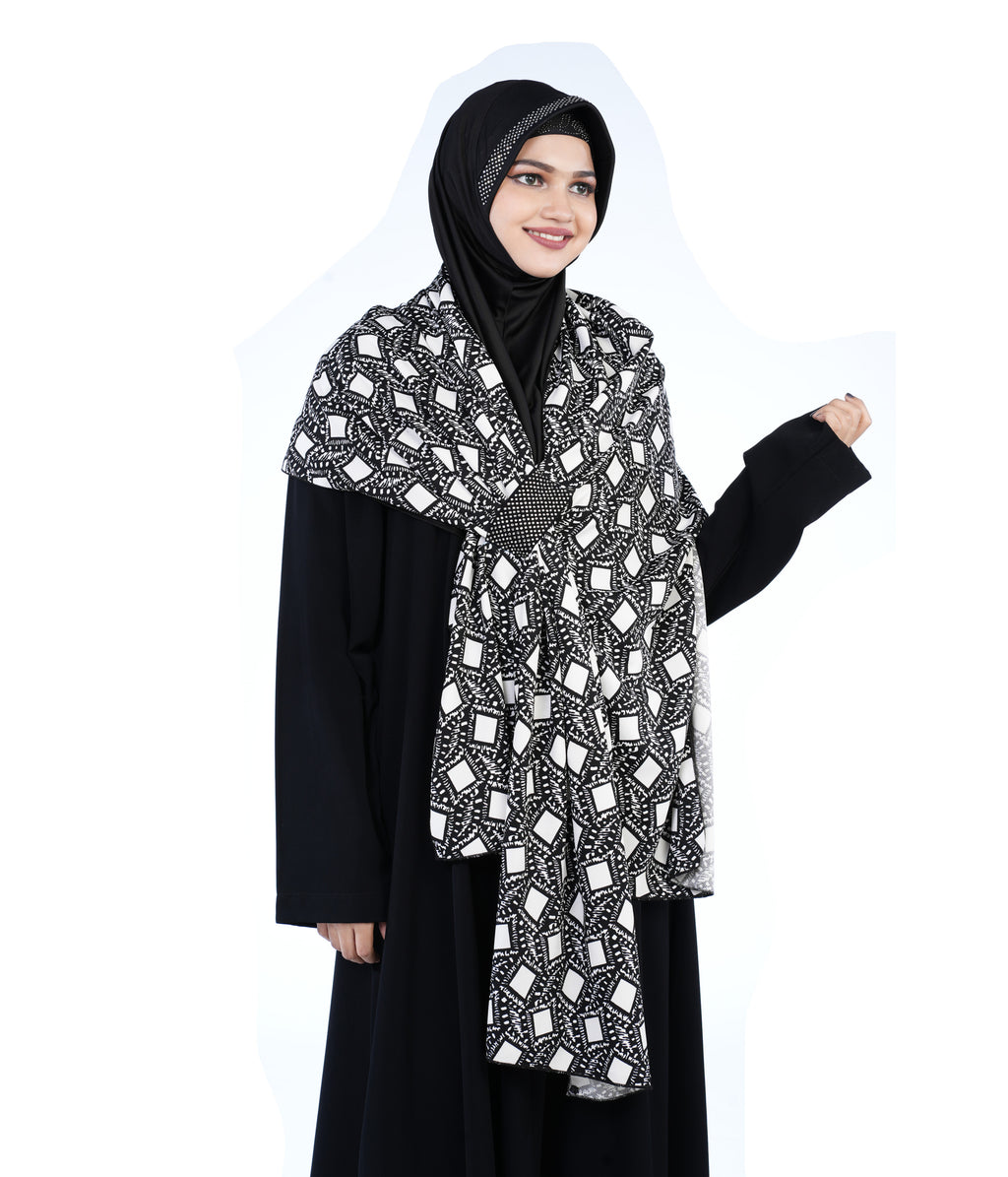 Modest Women's Stylish Ainaz Shyla hijab Free Size