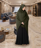 Modest Women's Stylish Rich Premium Texture fabric Crepe Long Hijab HEERA HAMDA