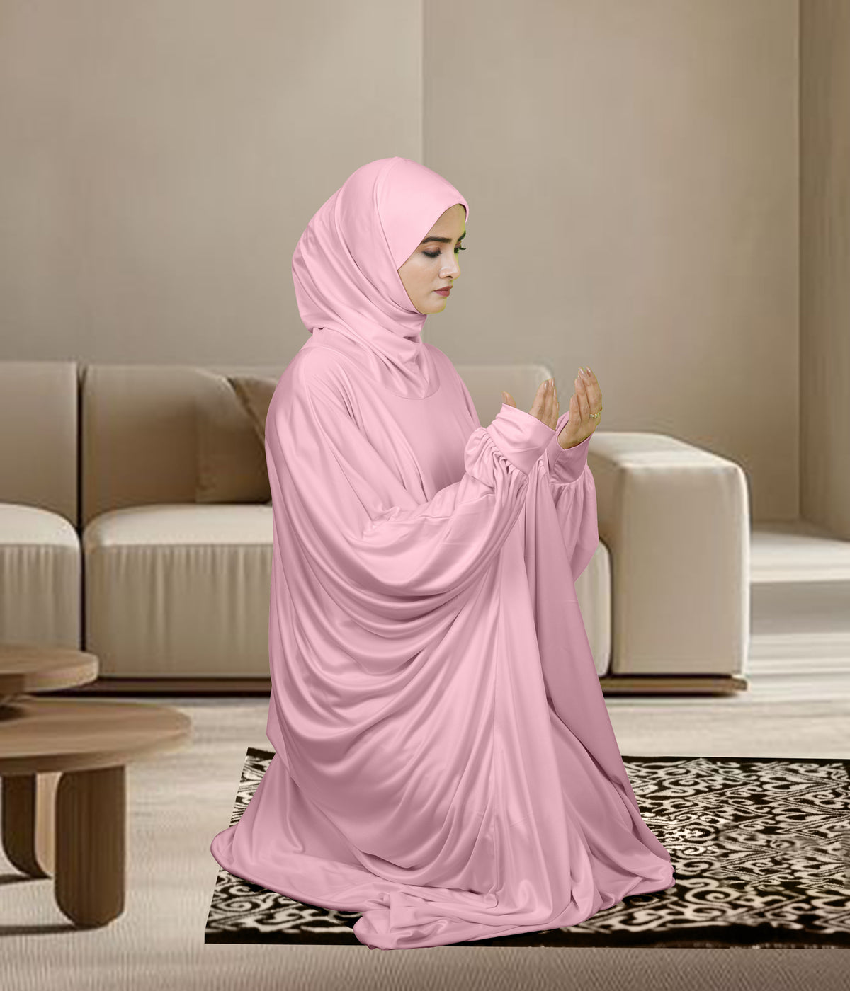 Mehar Zunaira Namaz Prayer Dress for Women | Full Coverage Islamic Jilba