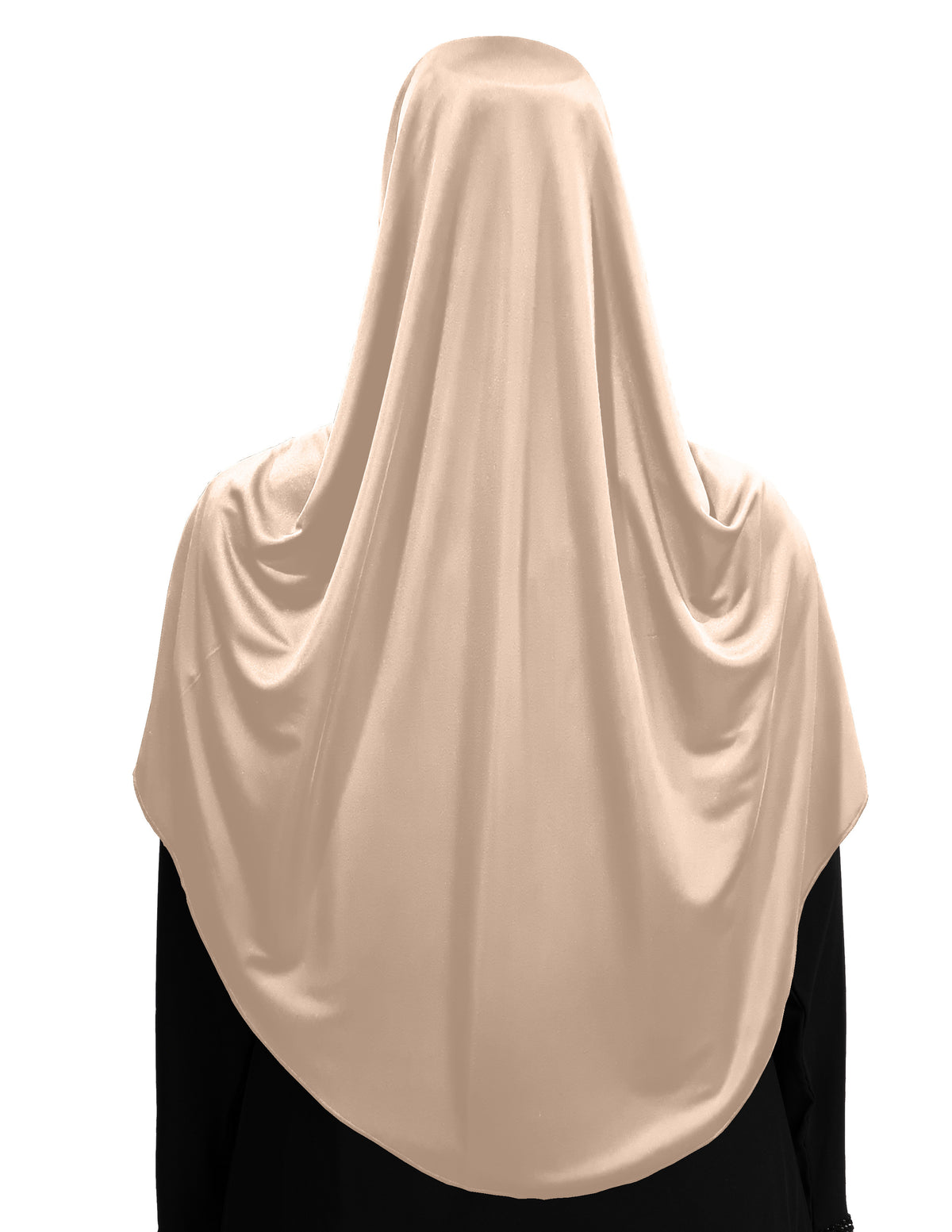 Modest Women's Fleeted Stylish Feel Good Fabric FAEEZAH Hijab Wheat