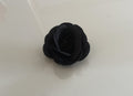 Women's Flower Brooches Black /white Mini Rose for enhance your dressing style