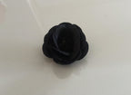Women's Flower Brooches Black /white Mini Rose for enhance your dressing style
