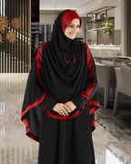 Modest Women's Stylish Soft Rich Crepe Long Hijab GHANIA KHIMAR