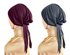 Women's Stylish Malka tale caps (set of 2)