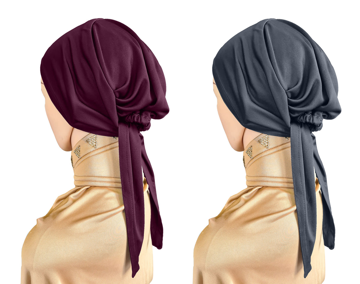 Women's Stylish Malka tale caps (set of 2)
