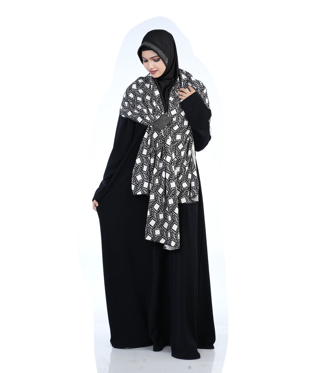 Modest Women's Stylish Ainaz Shyla hijab Free Size